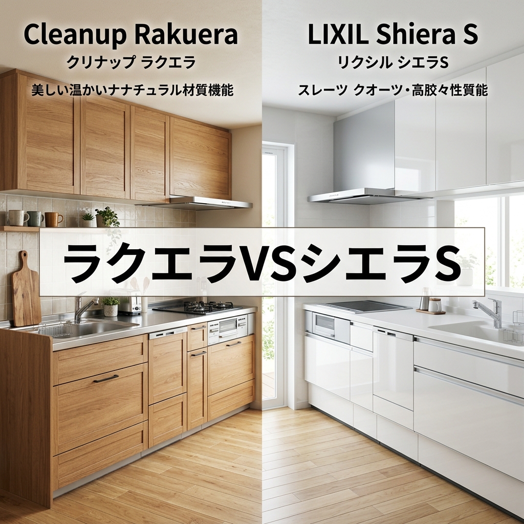 【徹底比較】クリナップ「ラクエラ」vs LIXIL「シエラS」の違いと後悔しない選び方をプロが本音解説|熊本市リフォーム