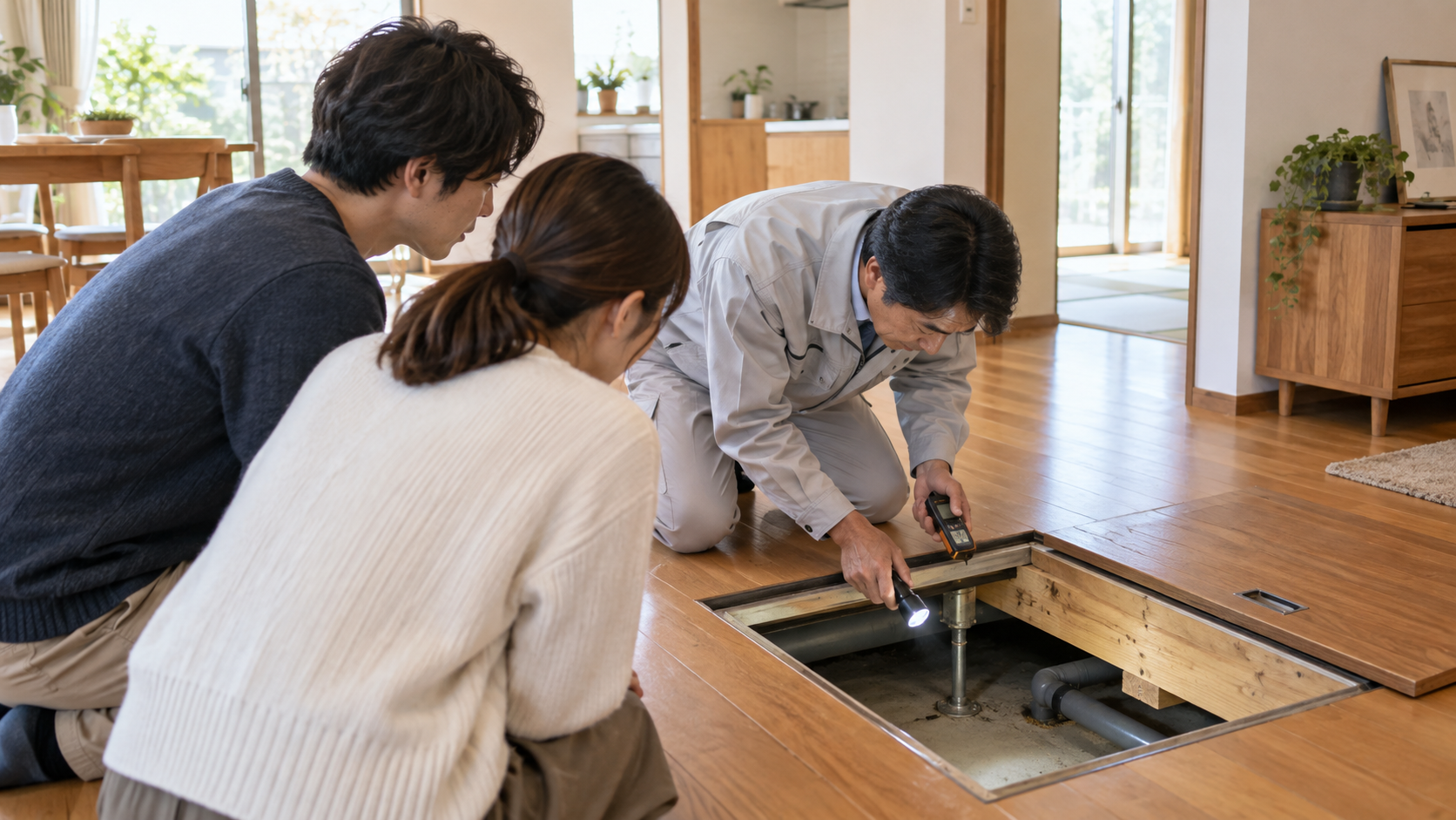 熊本市で中古住宅を買う前に｜床下の湿気・シロアリを確認する内見チェック